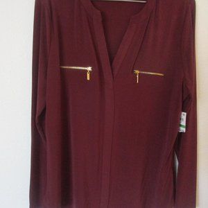 INC New woman's long sleeve blouse